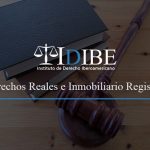 Derechos Reales e Inmobiliario Registral